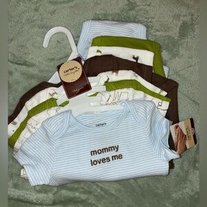 Carter’s Boys Body Suits - Set of 5